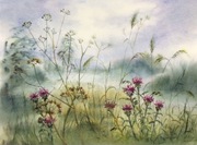 Łąka o poranku, A3