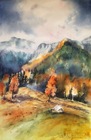 W górach 56x38 cm