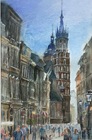 Kraków 56x38cm