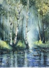 Brzozy i rzeka, A3