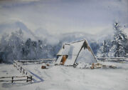 zima w Tatrach, 21x30cm