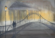 na moście we Wrocławiu, 21x30cm