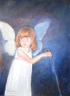 Różyczka 40x30cm