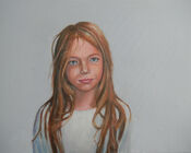 Róża 7 lat, 40x50cm