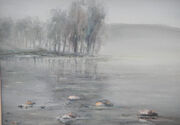 szaro i mgliście 18x24cm