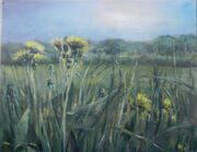 na łące  40x50cm
