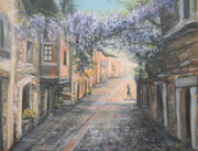 glicylia 40x50cm, płótno
